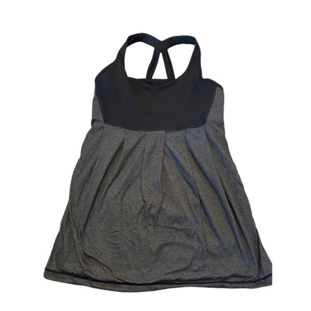 Lululmon Grey/Black Tank size‎ 8